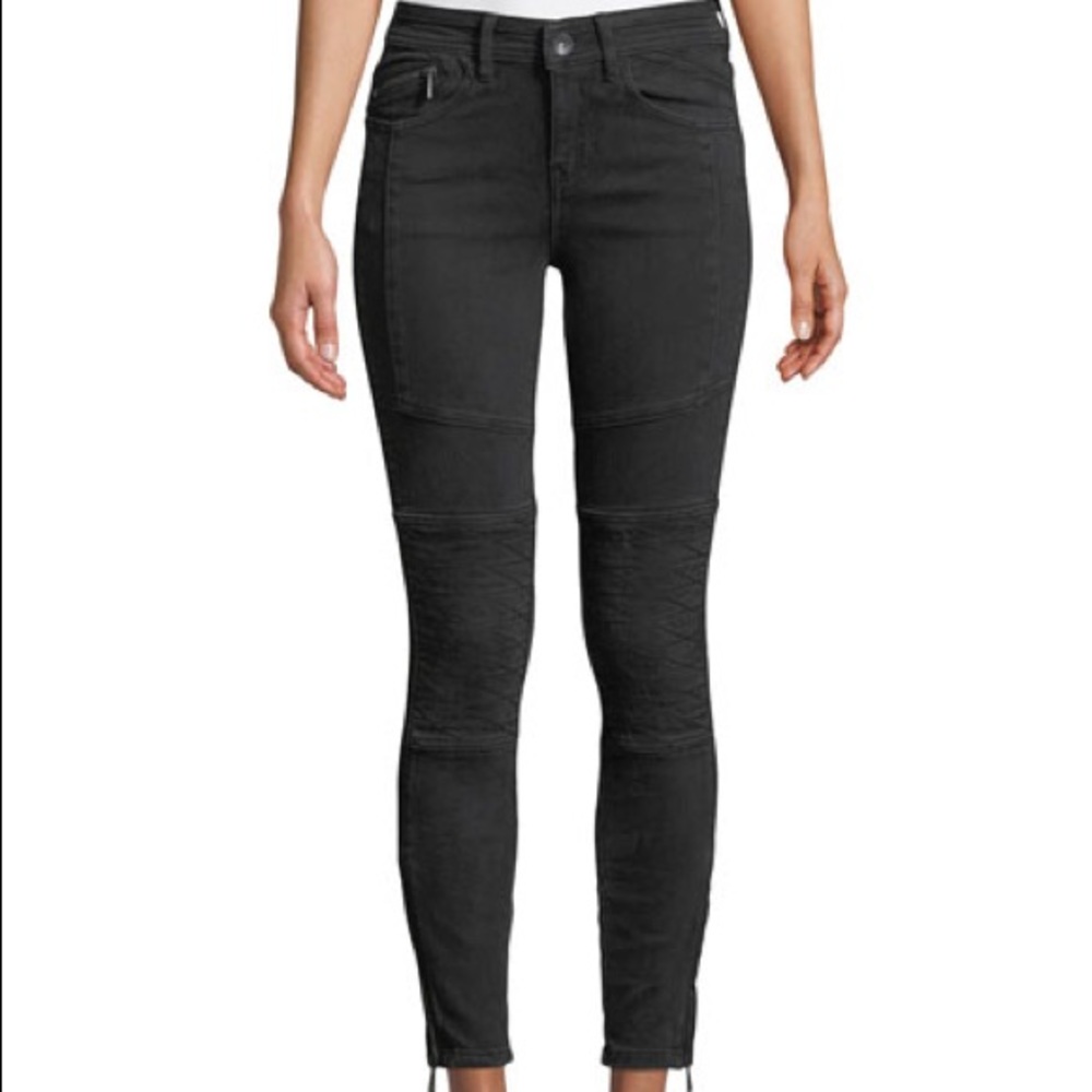 Free people Moto magic jeans black